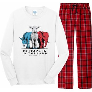 My Hope Is In The Lamb Long Sleeve Pajama Set