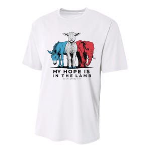 My Hope Is In The Lamb Performance Sprint T-Shirt