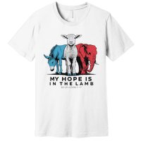 My Hope Is In The Lamb Premium T-Shirt