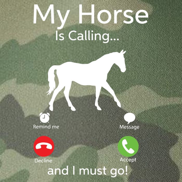 My Horse Is Calling And I Must Go Shirts Apparel Ruffle Legacy Tie Dye Trucker Hat