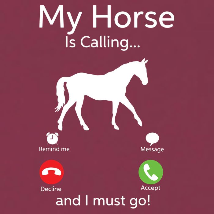 My Horse Is Calling And I Must Go Shirts Apparel Ruffle 16oz Travel Tumbler
