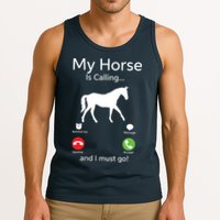 My Horse Is Calling And I Must Go Shirts Apparel Ruffle Tank Top