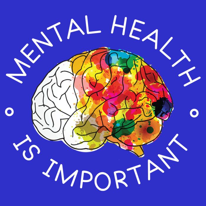 Mental Health Is Important Awareness Womens Tank Top