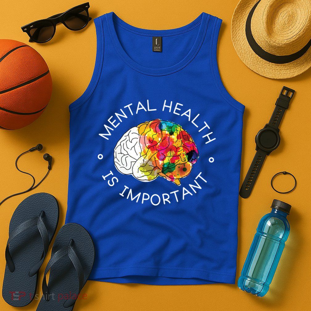 Mental Health Is Important Awareness Tank Top