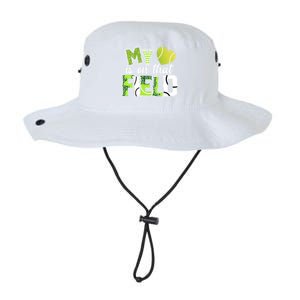 My Heart Is On That Field Tennis Leopard Tennis Mom Gift Legacy Cool Fit Booney Bucket Hat