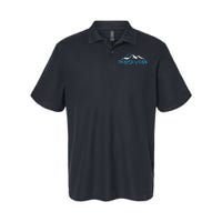 Mountains Hiking Inspiration Persevere Softstyle Adult Sport Polo