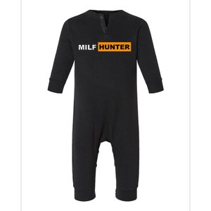 MILF Hunter I Love Milfs MILFs Hot Mom Hunter Lover Gift Infant Fleece One Piece