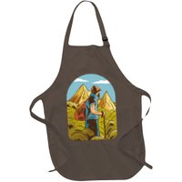 Man Hiking In The Mountains Apron