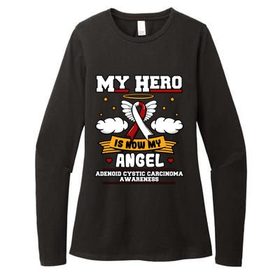 My Hero Is Now My Angel Adenoid Cystic Carcinoma Adenocyst Gift Womens CVC Long Sleeve Shirt