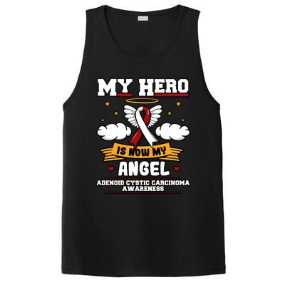 My Hero Is Now My Angel Adenoid Cystic Carcinoma Adenocyst Gift PosiCharge Competitor Tank