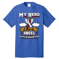 My Hero Is Now My Angel Adenoid Cystic Carcinoma Adenocyst Gift Tall T-Shirt