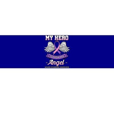 My Hero Is Now My Angel Aicardi Syndrome Genetic Disorder Meaningful Gift Bumper Sticker