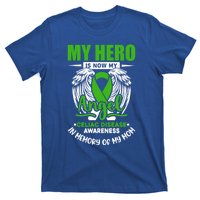 My Hero Is Now My Angel Celiac Disease Awareness Green Gift T-Shirt