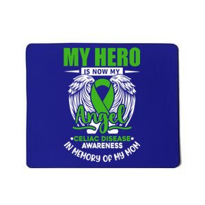 My Hero Is Now My Angel Celiac Disease Awareness Green Gift Mousepad