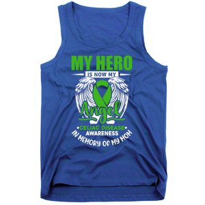 My Hero Is Now My Angel Celiac Disease Awareness Green Gift Tank Top