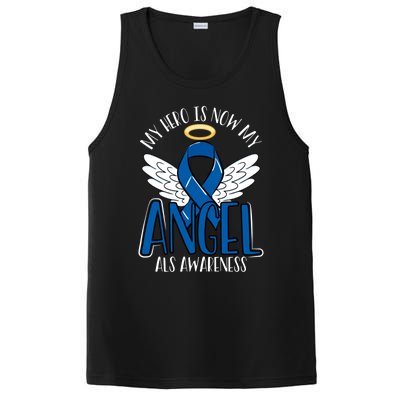 My Hero Is Now My Angel Als Awareness Month Gift PosiCharge Competitor Tank