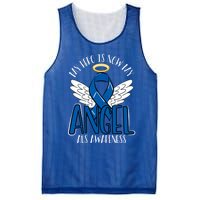 My Hero Is Now My Angel Als Awareness Month Gift Mesh Reversible Basketball Jersey Tank