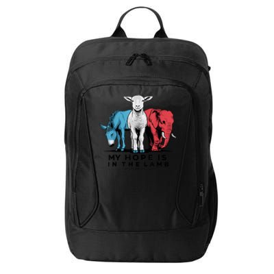 My Hope Is In The Lamb City Backpack