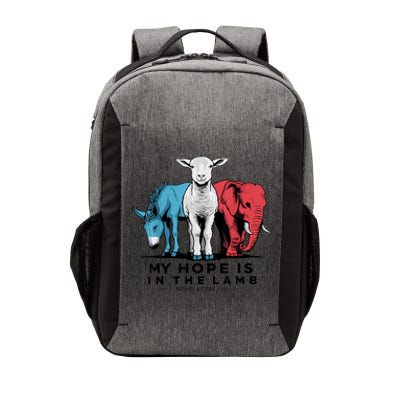 My Hope Is In The Lamb Vector Backpack