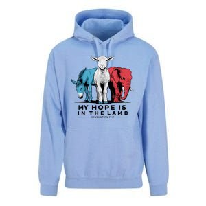 My Hope Is In The Lamb Unisex Surf Hoodie