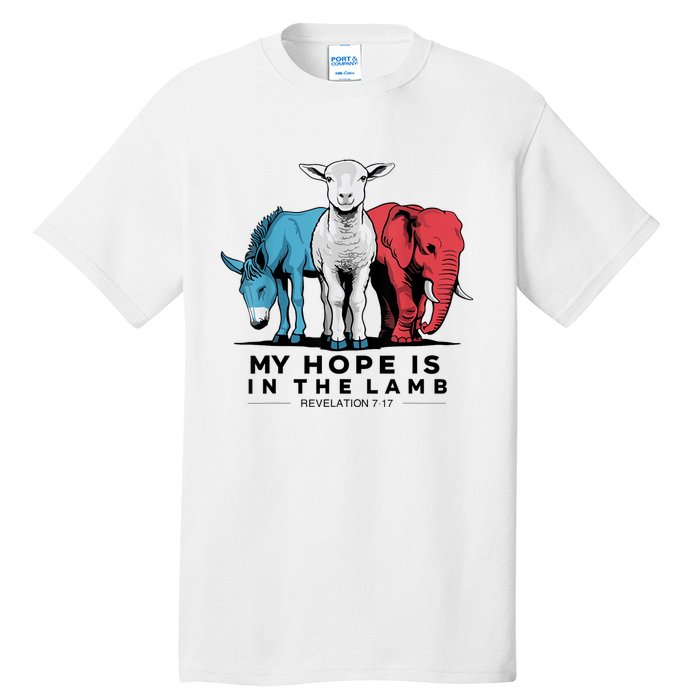 My Hope Is In The Lamb Tall T-Shirt