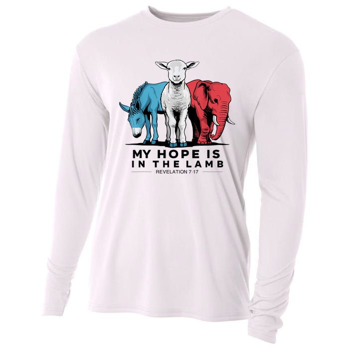 My Hope Is In The Lamb Cooling Performance Long Sleeve Crew