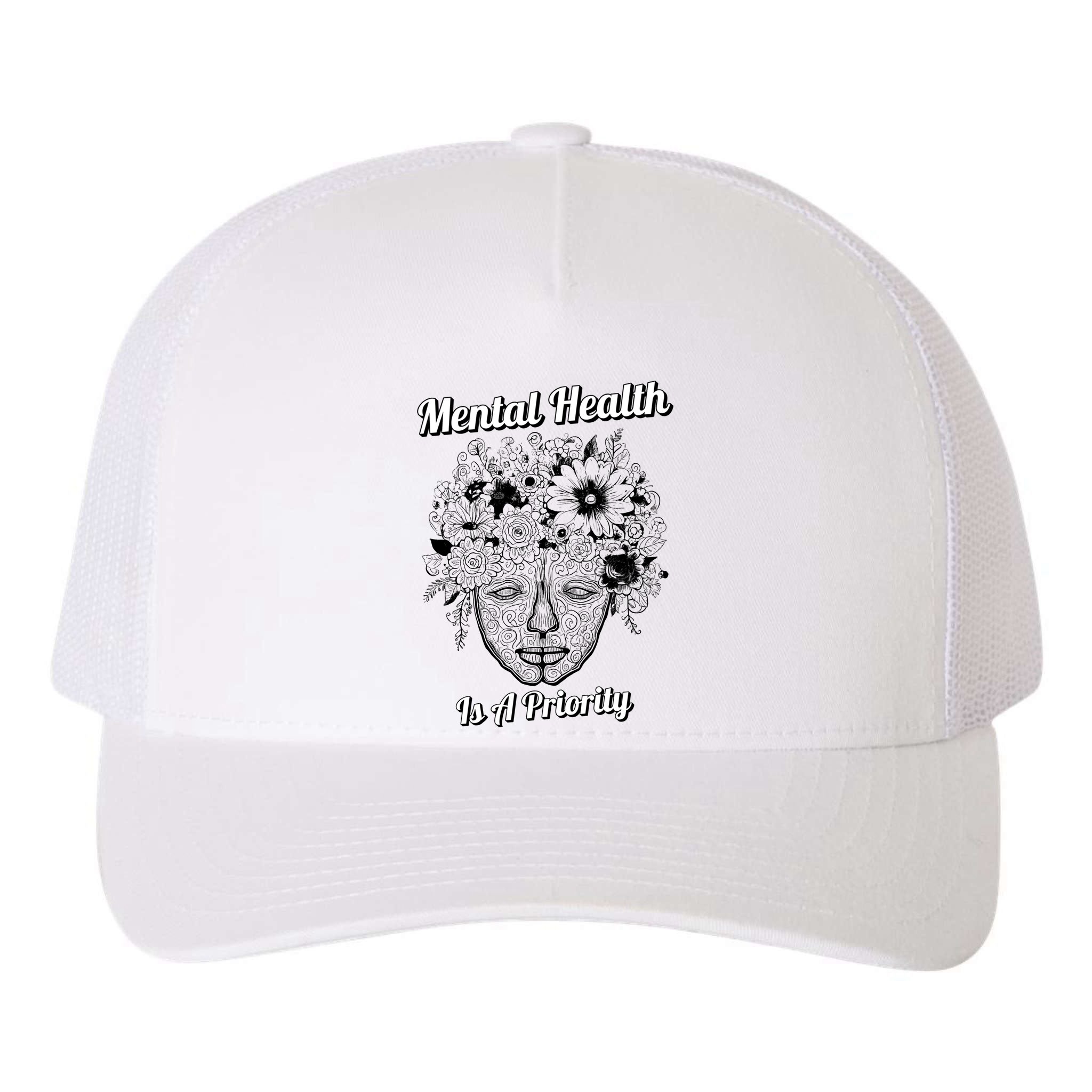 Mental Health Is A Priority Yupoong Adult 5-Panel Trucker Hat