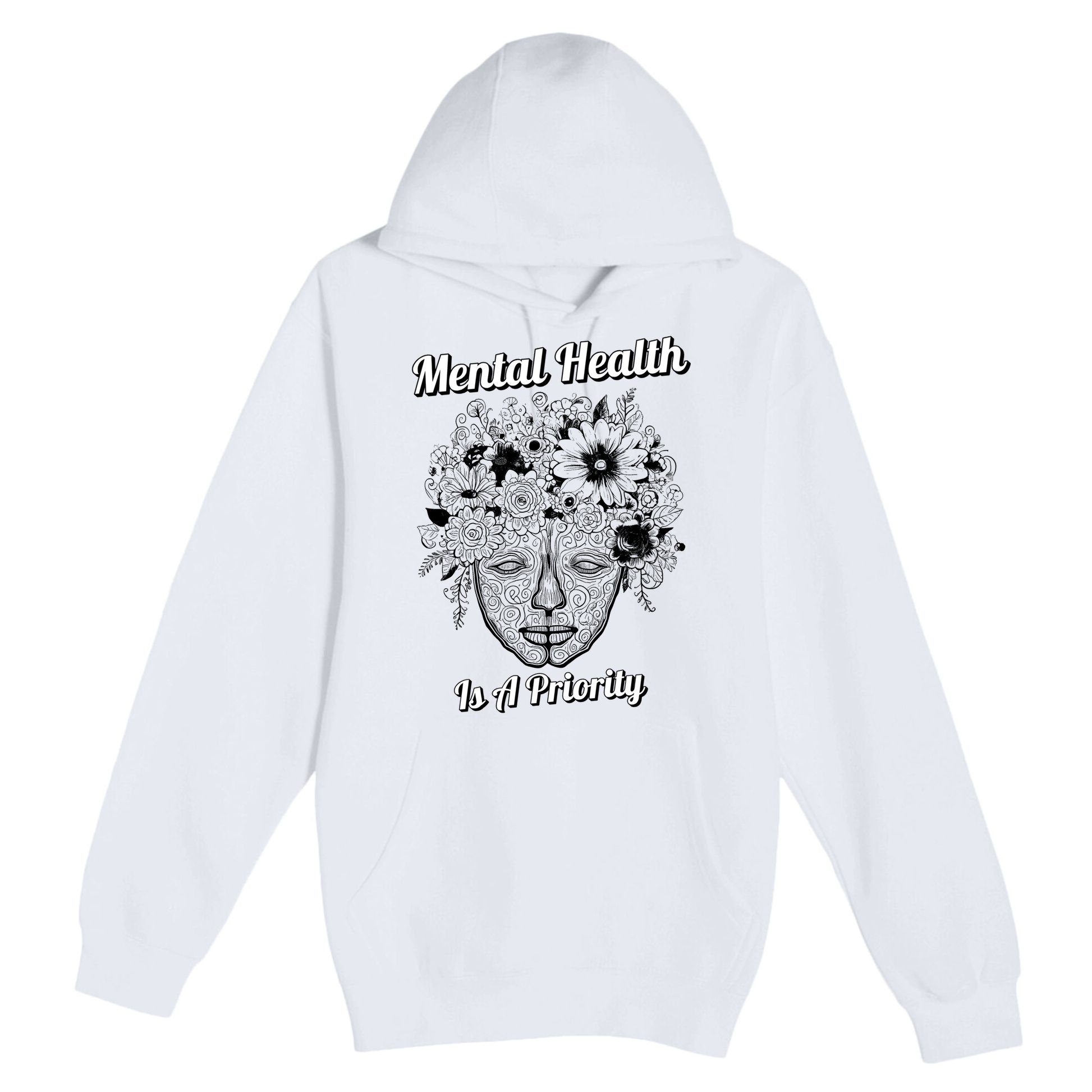 Mental Health Is A Priority Premium Pullover Hoodie
