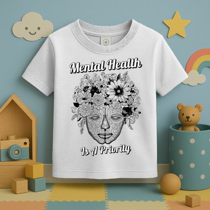 Mental Health Is A Priority Toddler T-Shirt