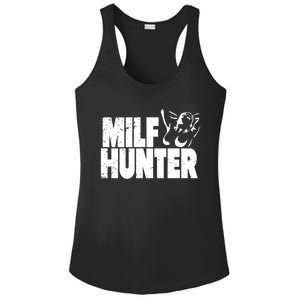 Milf Hunter Inappropriate Rude Humor Gift Ladies PosiCharge Competitor Racerback Tank