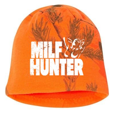 Milf Hunter Inappropriate Rude Humor Gift Kati - Camo Knit Beanie