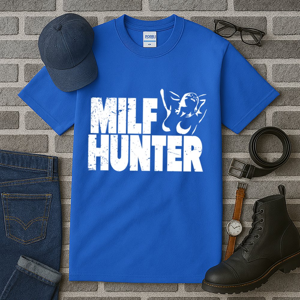 Milf Hunter Inappropriate Rude Humor Gift Tall T-Shirt