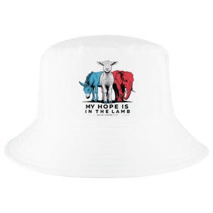 My Hope Is In The Lamb Funny My Hope Is In The Lamb Gifts Cool Comfort Performance Bucket Hat