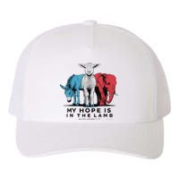 My Hope Is In The Lamb Funny My Hope Is In The Lamb Gifts Yupoong Adult 5-Panel Trucker Hat