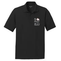 My Heart is on That Field Tee Baseball Softball Mom Gifts PosiCharge RacerMesh Polo