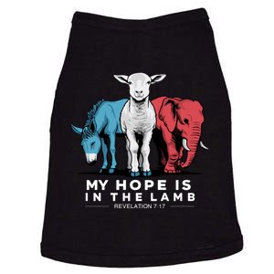 My Hope Is In The Lamb Doggie Tank