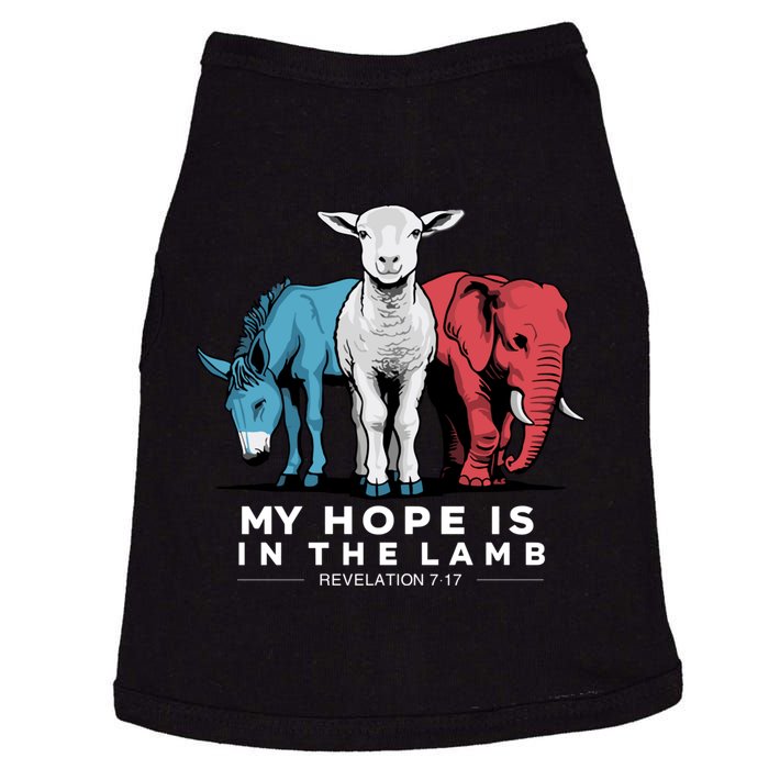 My Hope Is In The Lamb Doggie Tank