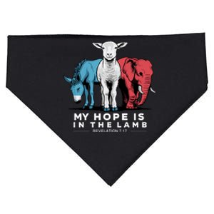 My Hope Is In The Lamb USA-Made Doggie Bandana