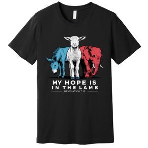 My Hope Is In The Lamb Premium T-Shirt