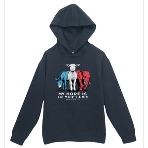 My Hope Is In The Lamb Urban Pullover Hoodie