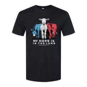 My Hope Is In The Lamb Softstyle CVC T-Shirt