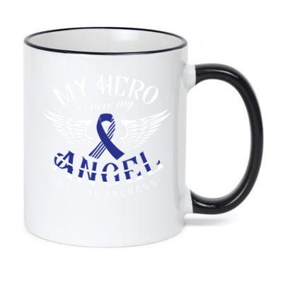 My Hero Is Now My Angel Als Awareness Month Gift 11oz Black Color Changing Mug