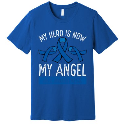 My Hero Is Now My Angel Als Awareness Month Gift Premium T-Shirt