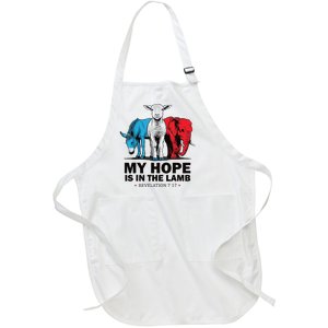 My Hope Is In The Lamb Full-Length Apron With Pockets