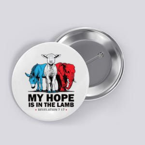 My Hope Is In The Lamb Button