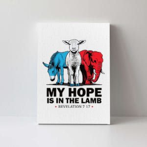 My Hope Is In The Lamb Canvas