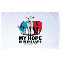 My Hope Is In The Lamb Microfiber Hand Towel