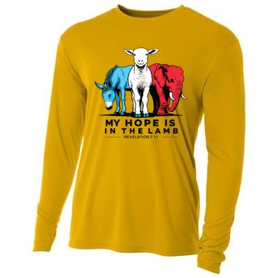 My Hope Is In The Lamb Cooling Performance Long Sleeve Crew