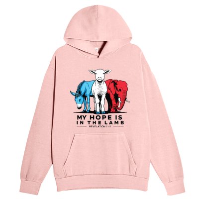 My Hope Is In The Lamb Urban Pullover Hoodie