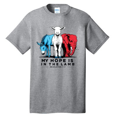 My Hope Is In The Lamb Tall T-Shirt